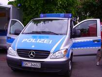Ein Polizeifahrzeug aus Elmshorn.