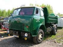 MAS Kipper beim 11.Nutzfahrzeugtreffen in Werdau. Diese Fahrzeuge liefen verstrkt im Bauwesen wie z.B. Straenbau