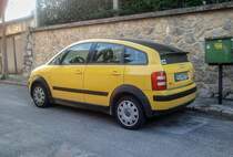 Audi A2, gesehen am 30.04.2012.