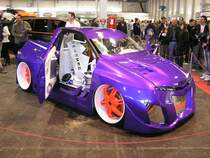 Pick-Up auf dem Basis des Fiat Punto. (ausgestellt: Carstyling Tuning Show 2012.)