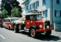 Dillier, Sarnen OW 10 U Saurer Holztransport am 10. Mai 2008 Sarnen, Oldtimertreffen