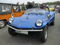 Diese ungew�hnliche Fahrzeug aus dem Landkreis Nordwestmecklenburg sah ich beim Oldtimer-Treffen in L�beck-Blankensee, L�beck [30.04.2012]
