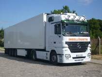 Mercedes-Benz Sattelzug von INSELLOGISTIK in Sassnitz am 09.06.2012