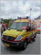 M-B Sprinter ausgerstet als Leitzentrale, aufgenommen whrend einer bung am 09.06.2012. 