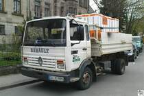 Renault Midliner der Firma  Popp , aufgenommen am 26. April 2012 in Coburg.