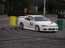 Nissan Skyline, fotografiert auf dem Carstyling Tuning Show 2012