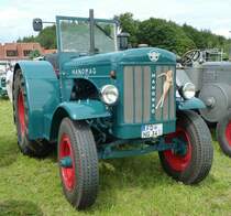 Hanomag R 55 steht bei der Oldtimerausstellung in Ebersburg, Juni 2012