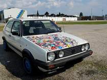 GOLF-C wird wohl in Krze komplett mit Abziehbildern versehen sein; 120524