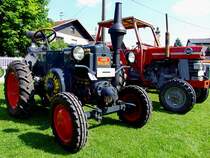 LANZ-Bulldog; 20PS; Baujahr 1939 anlsslich einer Oldtimerveranstaltung in Andorf; 120526