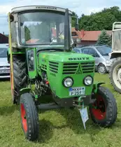 Deutz D 4506 gesehen bei der Oldtimerausstellung in Ebersburg, Juni 2012 

