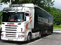 Juni 2012 / SCANIA R 420 hat eine Pause im Sauerland eingelegt...