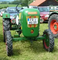 Holder, gesehen bei der Oldtimerausstellung in Ebersburg, Juni 2012 