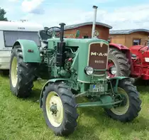 MAN, gesehen bei der Oldtimerausstellung in Ebersburg, Juni 2012 