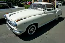 Borgward Isabella Coupe TS, Baujahr 1960, 4-Zyl.-Motor mit 1500ccm und 75PS, Oldtimertreffen Duderstadt, Mai 2012