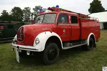Am Wochenende des 16/17. Juni 2012 feierte die Freiwillige Feuerwehr Kronach ihr 150 j�hriges Bestehen. Zu diesem Anlass veranstaltete die Feuerwehr eine Ausstellung mit alten Feuerwehr Fahrzeugen. Das Bild zeigt ein TLF 16/24 von MAgirus Deutz Typ Mercur 125 der FF Ludwigstadt aus dem Jahre 1957. Das Fahrzeug befand sich zum Zeitpunkt der Aufnahme noch im Dienst! Es ist das �lteste noch im Einsatz befindliche Fahrzeug des Landkreises Kronach.