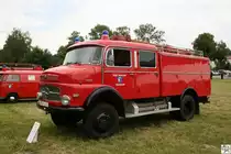 Am Wochenende des 16/17. Juni 2012 feierte die Freiwillige Feuerwehr Kronach ihr 150 j�hriges Bestehen. Zu diesem Anlass veranstaltete die Feuerwehr eine Ausstellung mit alten Feuerwehr Fahrzeugen. Das Bild zeigt ein TLF 16 von Mercedes Benz Typ LAF 322 mit Ziegler Aufbau der FF Vohenstrau� aus dem Jahre 1960.
