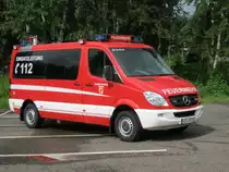 Einsatzleitwagen (ELW 1) der Freiwilligen Feuerwehr Grefrath, L�schzug Grefrath.

Technische Daten:

Mercedes-Benz Sprinter 313 CDi

Ausbau durch die Firma GSF

Der ELW-1 ist in Grefrath am 4.9.11 aufgenommen worden
