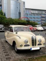 Ein alter BMW V8 Oldtimer in Zeulenroda vom BMW V8 Club. Foto 20.06.2012