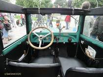 BMW Dixi Innenansicht am 23.6.2012 in Hamburg-Kirchsteinbek /