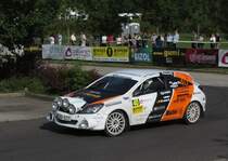 Opel Astra H Diesel, fotografiert auf dem Prologue des 46-ten Mecsek Rallye (2012)