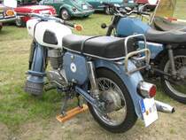 Motorrad MZ ES 250-2 aus dem Landkreis Mritz beim Oldtimertreffen in Gnoien 25.06.2011