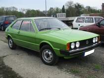 Limousine VW Scirocco TS aus dem Landkreis Herzogtum Lauenburg beim Oldtimer-Treffen in Lbeck-Blankensee, Lbeck [30.04.2012]