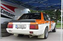 Mitsubishi Lancer EX200, aufgenommen am 30.05.2012, Service Park beim Mecsek Rallye