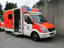 	
Rettungswagen RTW der Stadt Nettetal
Mercedes-Benz Sprinter 518 Cdi
Ausbau Fahrtec
Baujahr 2008

Der RTW ist bei der Rettungswache in Nettetal am 31.7.11 Fotografiert worden