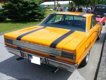 Heckansicht eines Dodge Coronet 500 Hardtop Coupe des 1967´er Jahrganges. Oldtimertreffen Kokerei Zollverein am 01.07.2012.