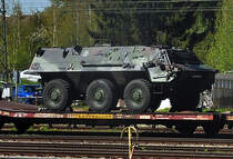 TP 1 auf Tieflader der DB in Freilassing - 25.04.2012