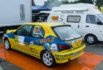 Peugeot 306. Gesehen im Service Park (Mecsek Rallye am 30.05.2012)