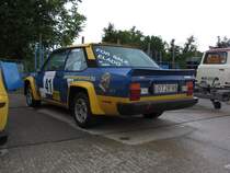Ein leider zuverkaufender Fiat 131 Mirafiori. Gesehen im Service Park (Mecsek Rallye am 30.05.2012)