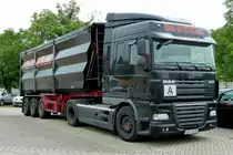 DAF XF der Firma  brilz  gesehen in Wernigerode, Juli 2012