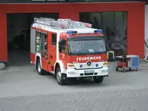 Dieser Mercedes kam am 13.Juni 2012 von der Feuerwehr Altenkirchen nach Bergen/R�gen.
