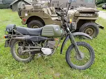 HERCULES; Typ:K125BW; Hubraum 123ccm; Baujahr 1972; anl�sslich eines Bundeswehrfahrzeugtreffen; 120707