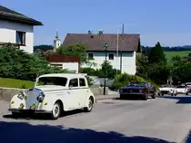 MB-170DS(W136) trifft in Neukirchen/V�ckla zum Oldtimertreffen ein; 120708 