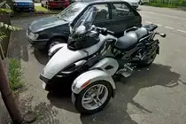 BRP can-am spyder RS, mit Rotax-Motor, 998ccm und 106PS, Juli 2012