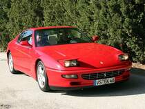 Ferrari 456 GT im Chianti (Toskana, Italien) am 4.11.2007.