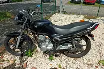 SYM XS 125-K, Motorad der chinesische Firma aus Taiwan, 1-Zyl.4-Takt-Motor mit 124ccm und 11PS, Juli 2012