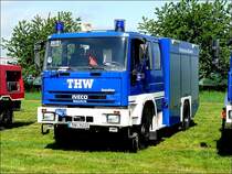 Einsatzfahrzeug des THW ausgestellt am 01.06.08