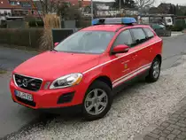 	
Kommandowagen der Freiwilligen Feuerwehr Kevelaer  auf Volvo XC60 Fahrgestell.

Bei einen Fototermin am 26.2.12 ist der Kdow in Kevelaer aufgenommen worden