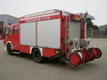 Hilfeleistungsl�schfahrzeug HLF 20/16 der freiwilligen Feuerwehr Kevelaer Fahrgestell: Mercdes-Benz Atego 1426 AF Aufbau: Ziegler Bei einen Fototermin am 26.2.12 ist der HLF in Kevelaer aufgenommen worden
