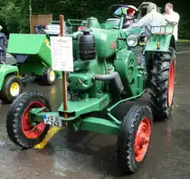 Allgaier R22 steht bei der Oldtimerausstellung in Burghaun-Steinbach, Juli 2012