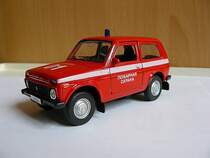 LADA Niva / VAZ 2121 Feuerwehrfahrzeug Masstab 1:36
