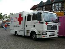 MAN TGL 8.180 mit Hartmann-Aufbau des Blutspendedienstes Hessen-Th�ringen am 03.06.08 in 36100 Petersberg