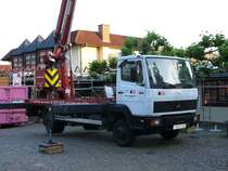 Mercedes Benz 809 mit Kranaufbau in 36100 Petersberg