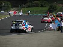 Ende des  Race 2 , WTCC Rennen am 06.05.2012.