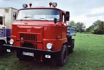 IFA L60 4x4 Dreiseitenkipper mit Niederdruckreifen 2007 in Burg-Stargard.