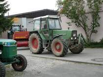 Fendt Farmer 306 LSA mit Welger-Presse unterwegs in 36088 H�nfeld-Sargenzell am 07.06.08