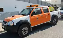 Fahrzeug der Freiwilligen Feuerwehr auf Ibiza, aufgenommen in Santa Eulalia am 31.01.2011.
